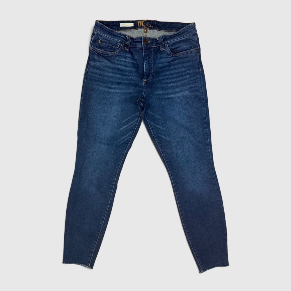 KUT from the Kloth Carlo Ankle Skinny Jeans - Women's - 10 - Dark Blue